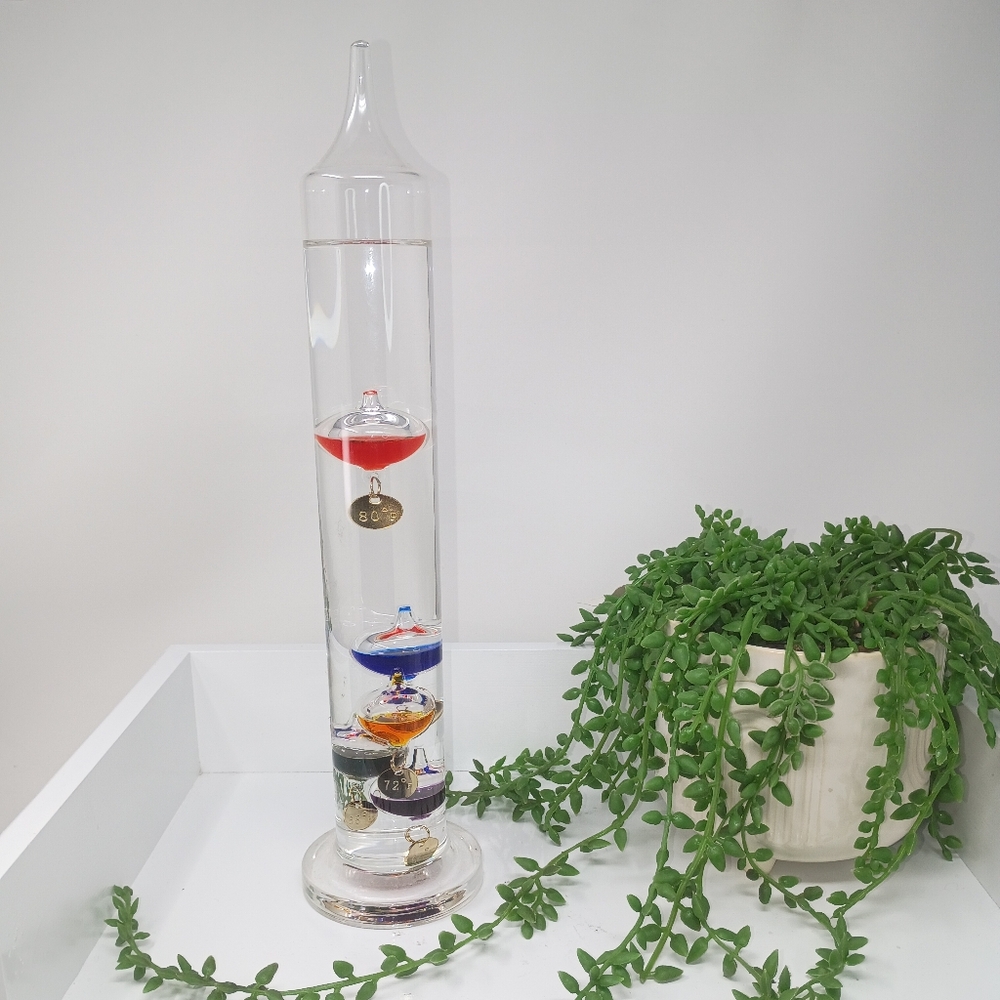 Colorful Glass Galileo Thermometer